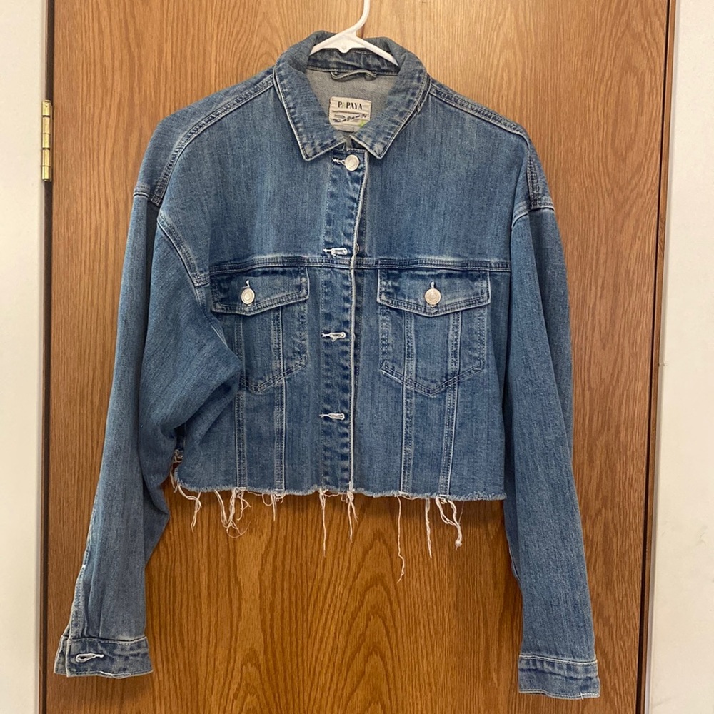 Cropped Denim Jacket